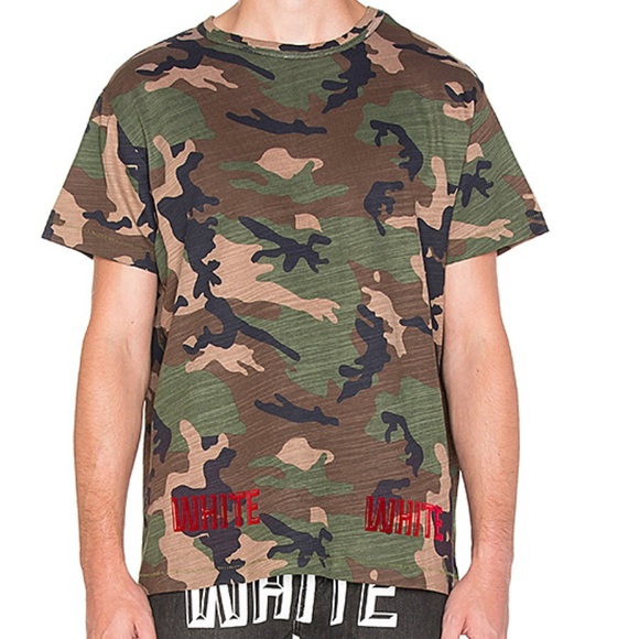 Off-White Other - OFF-WHITE Camo Red T-Shirt